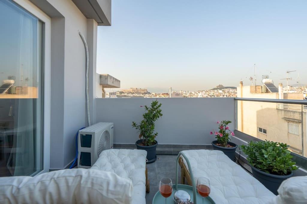 Appartement Duplex Acropolis View 2 Balconies à Athènes Extérieur photo